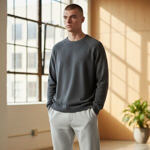 Jack & Jones Dark Gray Crewneck Sweater